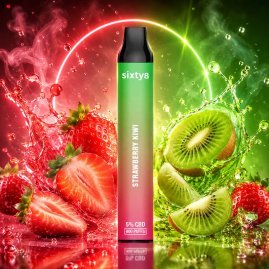 Puff CBD Fraise Kiwi sans nicotine