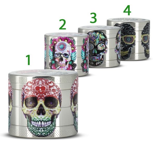 Grinder 4 parties 40 mm Calaveras