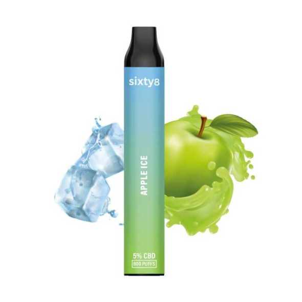 Puff CBD Apple Ice sans nicotine