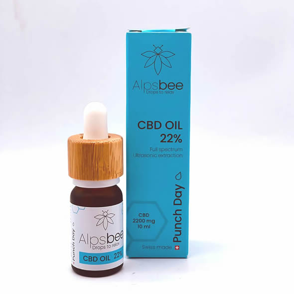 Huile CBD AlpsBee 22%