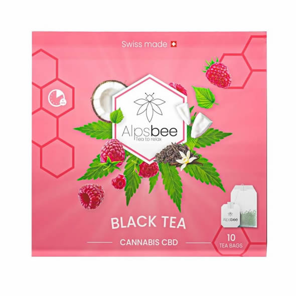 Alpsbee Thé Noir CBD
