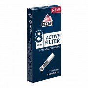 Pack 5 boites Filtres charbon actif Gizeh 8mm