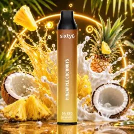 Puff CBD Ananas Coco sans nicotine